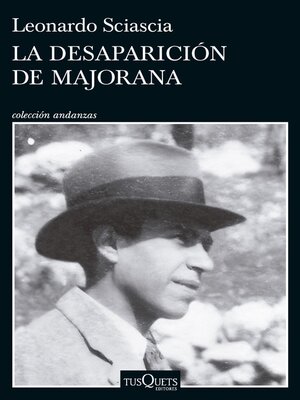 cover image of La desaparición de Majorana